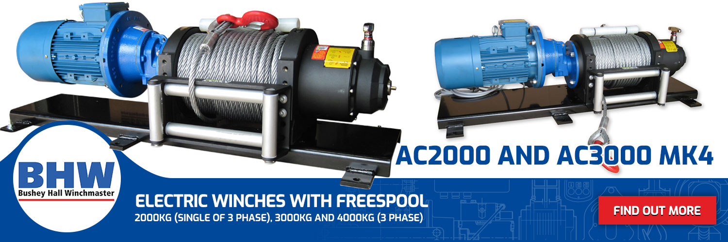 New Mk4 AC2000 and AC3000 winches