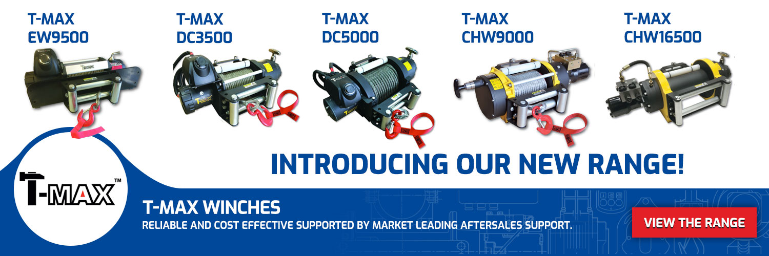 Winches - New T-MAX Range